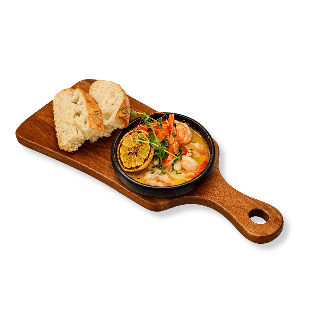 Gamberi in Salsa al Burro